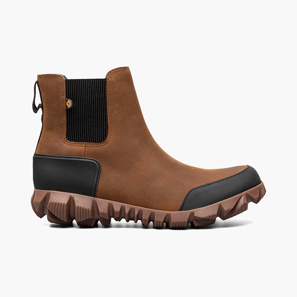 Bogs Shoes - BOGS Tan and Black Ankle Booties